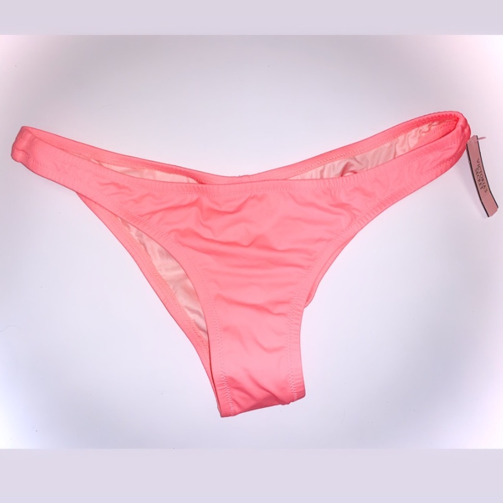 VICTORIA SECRET PEACH CHEEKY BIKINI BOTTOMS